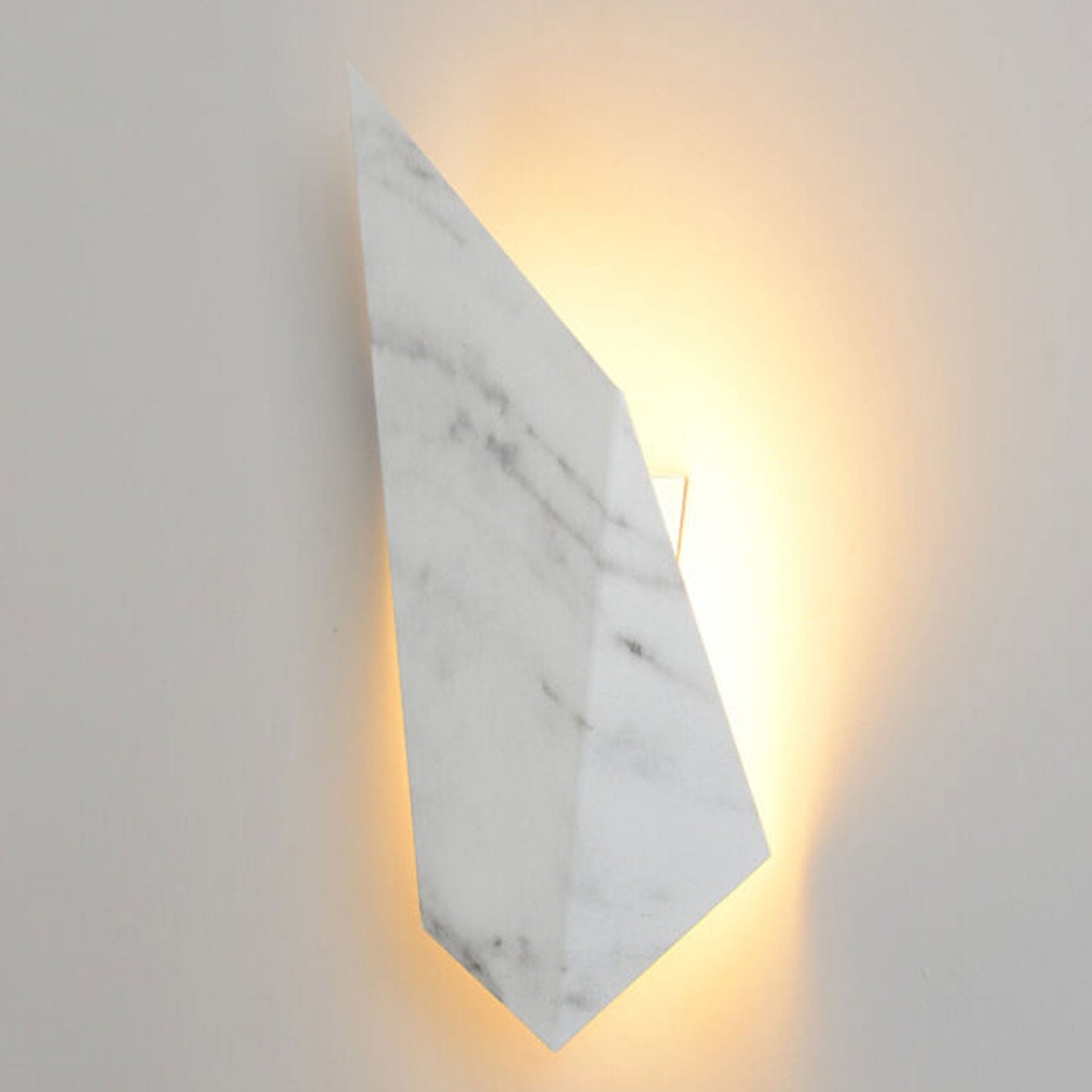 Nordic Iron Geometric Rhombus Design LED Wall Sconce Lamp