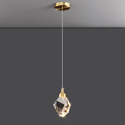 Modern Crystal Iron Pendant Light