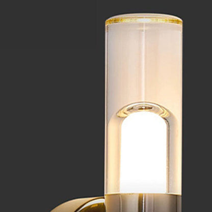 Luxury Aluminum Acrylic Column LED Wall Sconce Lamp