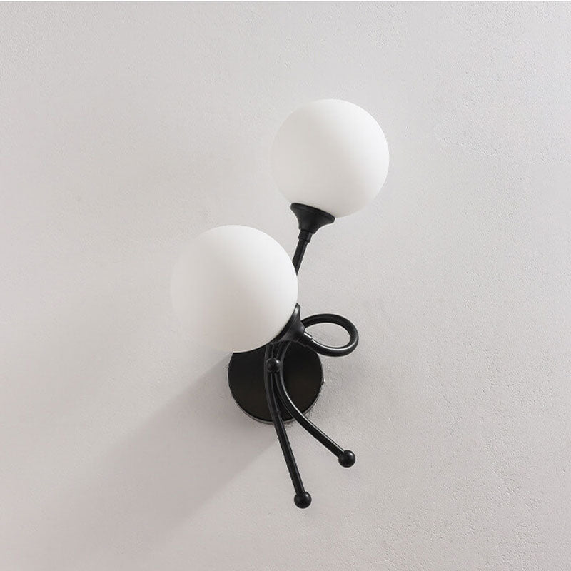 Minimalist Knot Shape Design 2-Light Wall Sconce Lamp