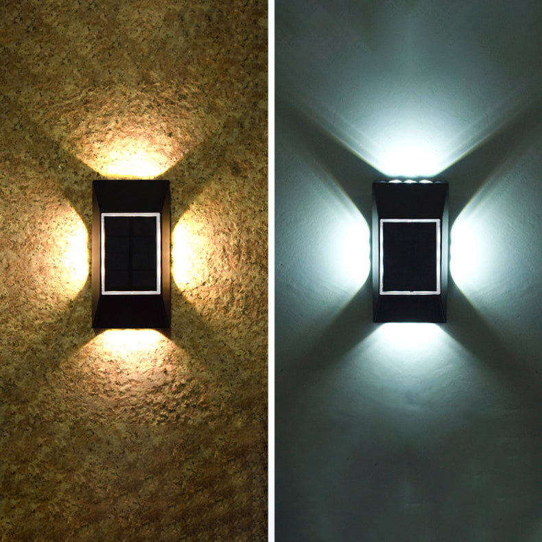 Simplicity ABS Plastic LED Outdoor Wall Sconce Lamp