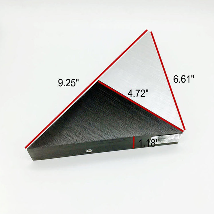 Aluminum Triangle Pyramid Design LED Wall Sconce Lamp
