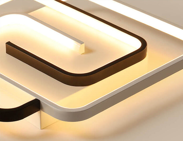 Modern Ring Ceiling Light