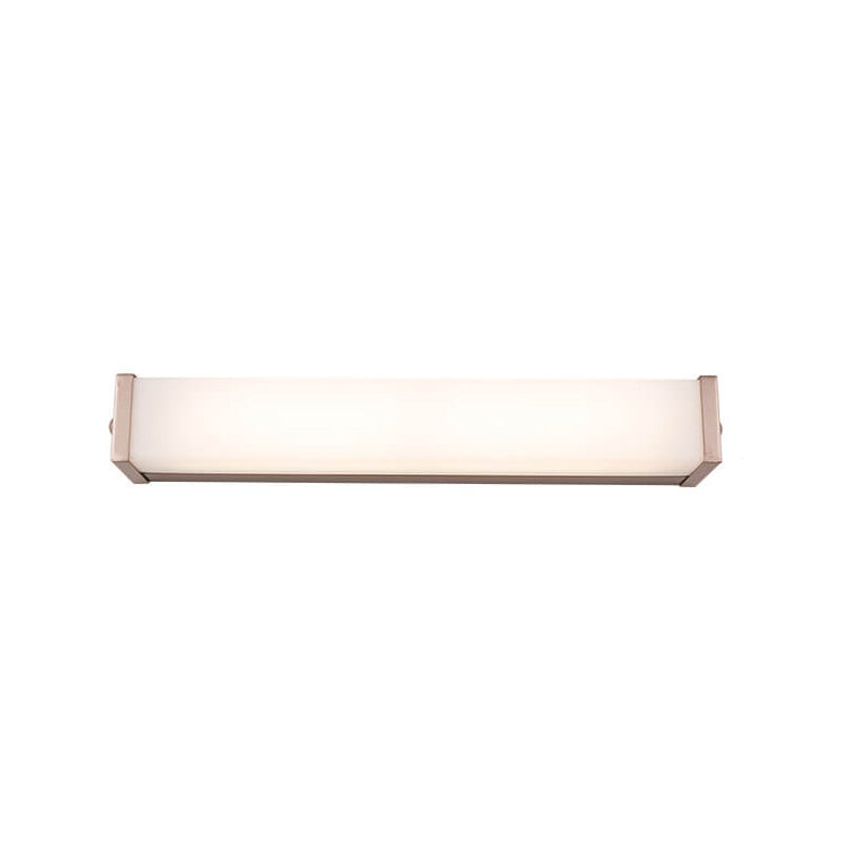 Rose Gold Square Strip Acrylic LED Wall Sconce Lamp