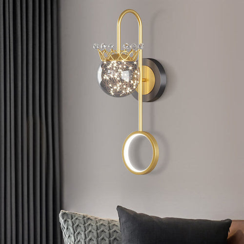Creative Iron Aluminum Balls LED Wall Sconce Lamp