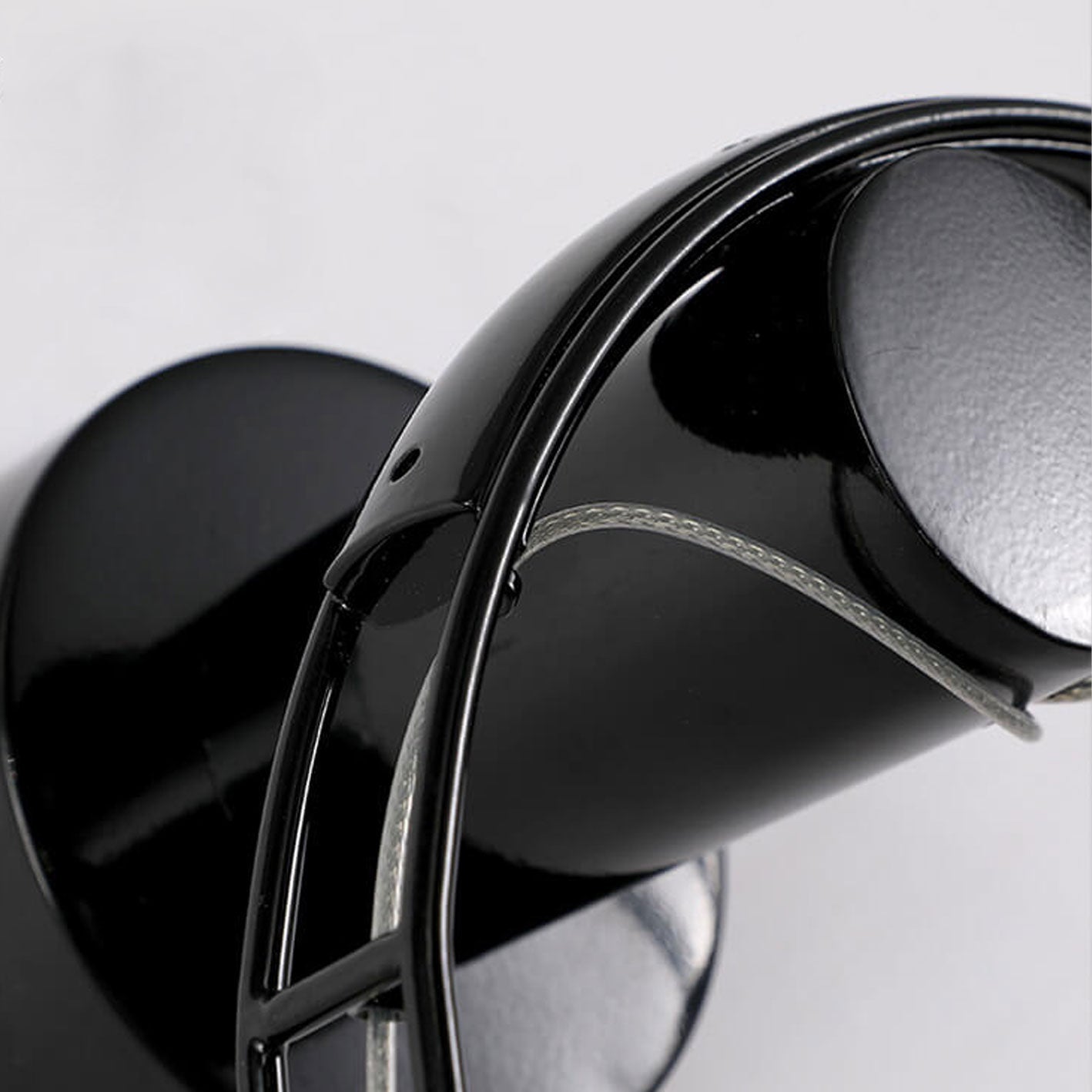 Glass Creative Headphone Design 2-Light Wall Sconce Lamp