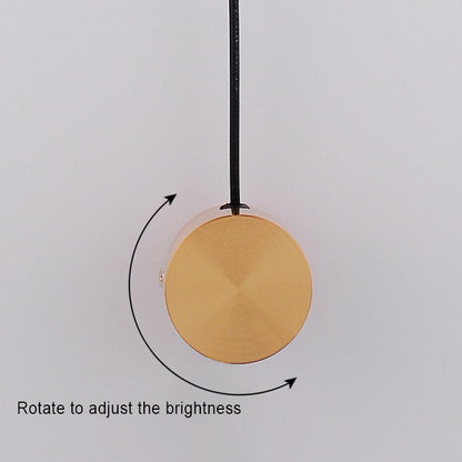 Hardware Acrylic Rotatable Round Shade LED Wall Sconce Lamp