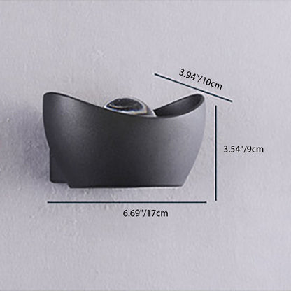Simplicity Aluminum Ingot Shape LED Wall Sconce Lamp