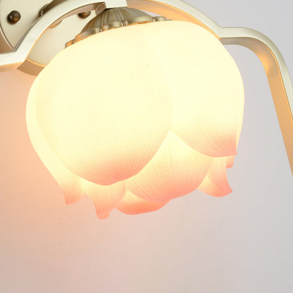 Chinese Elliptical Irregular Shape 1-Light Wall Sconce Lamp