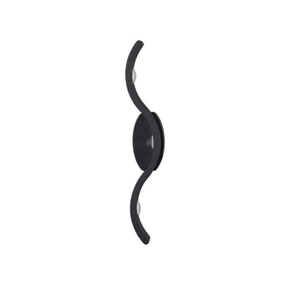 Creative Wave Curve Acrylic Aluminum LED Wall Sconce Lamp
