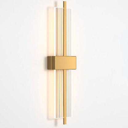 Light Luxury Rectangular Acrylic LED Wall Sconce Lamp