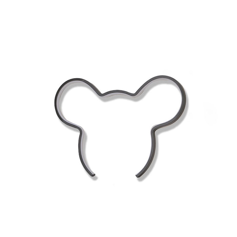 Cartoon Mouse Strip Aluminum Silicone LED Wall Sconce Lamp