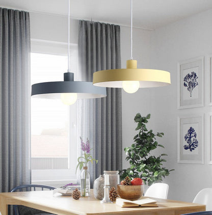 Modern Nordic Macaron Color 1-Light Pendant Light