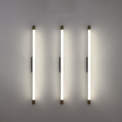 Cylinder Aluminum LED Mirror Front Light Wall Sconce Lamps