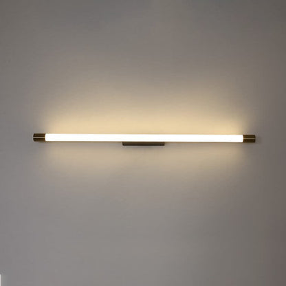 Cylinder Aluminum LED Mirror Front Light Wall Sconce Lamps