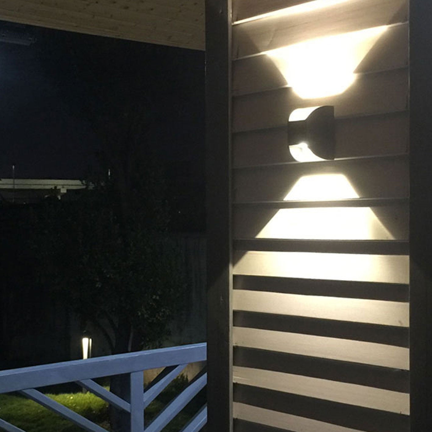 Minimalist Waterproof LED Outdoor Patio Wall Sconce Lamp