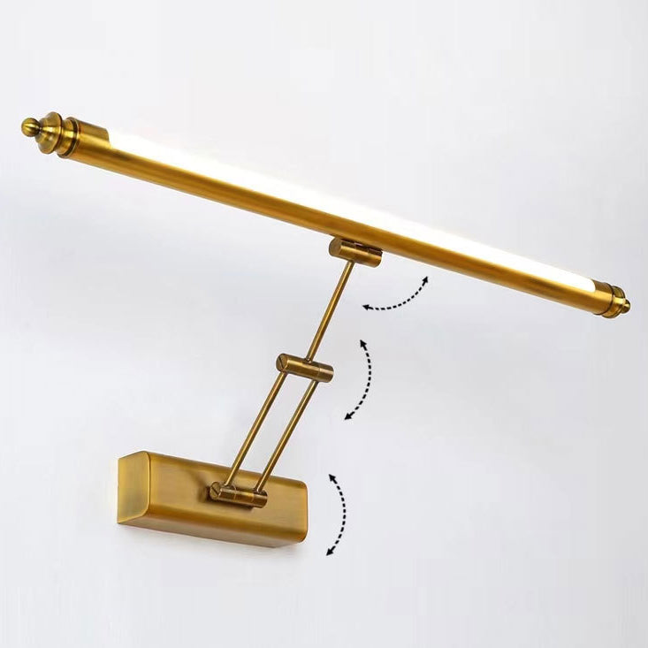 Strip Stainless Steel PC LED Vanity Light Wall Sconce Lamp