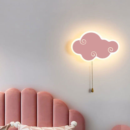 Nordic Simple Cloud Cartoon Design LED Wall Sconce Lamp