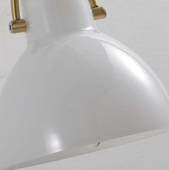 European All Brass Glass 1-Light Wall Sconce Lamp