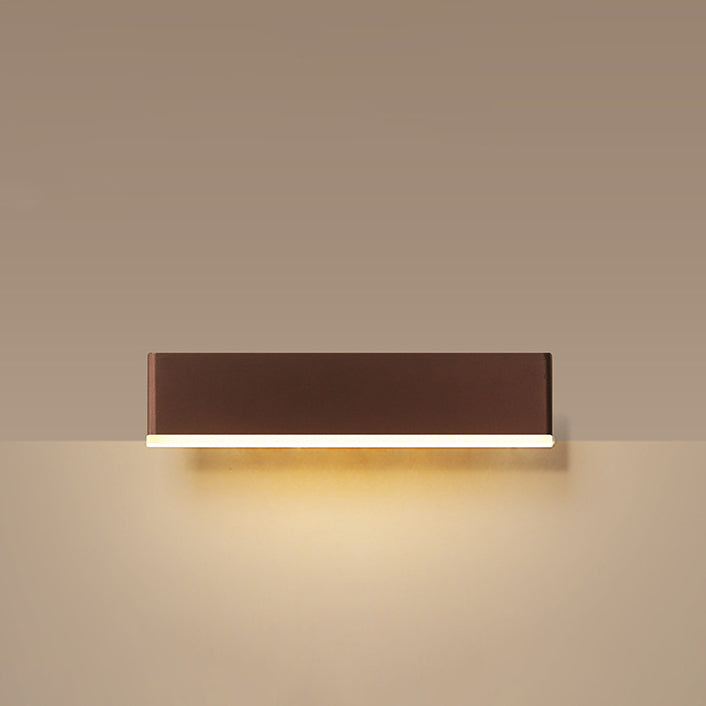 Modern Minimalist Acrylic Cuboid Iron LED Wall Sconce Lamp