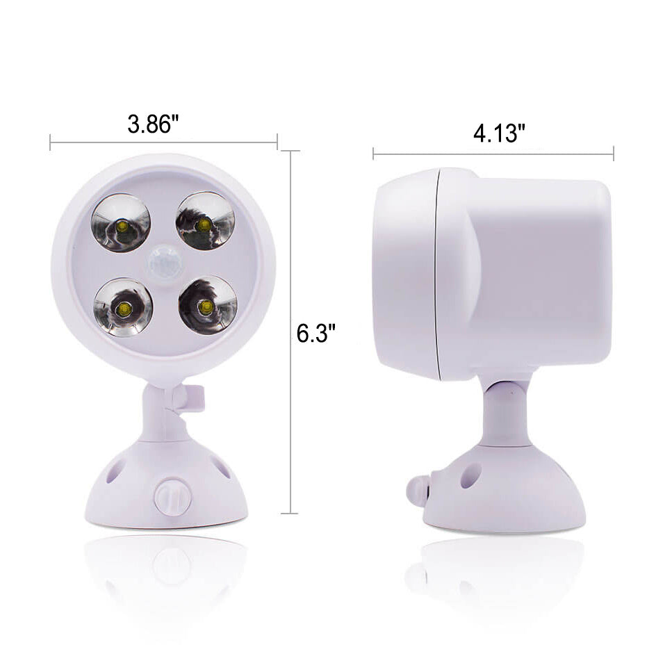 Spotlight LED Rotating Sensor Street Light Wall Sconce Lamp