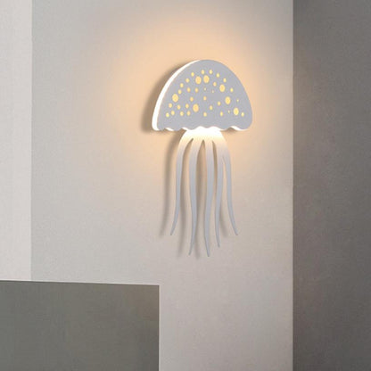 Modern Creative 1-Light LED Jellyfish Wall Lamp
