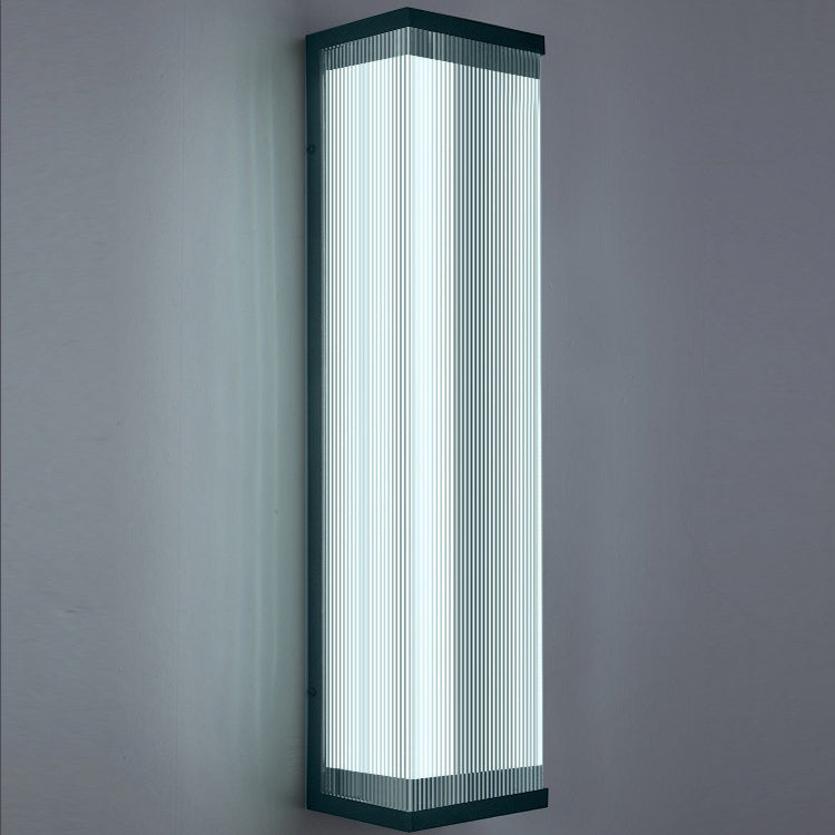 Waterproof Steel Acrylic LED Outdoor Wall Sconce Lamp