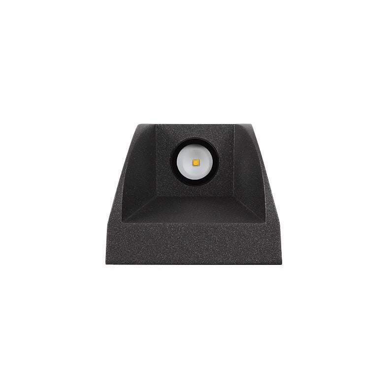 Outdoor Square Up and Down Glow LED Wall Sconce Lamp