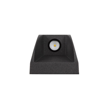 Outdoor Square Up and Down Glow LED Wall Sconce Lamp