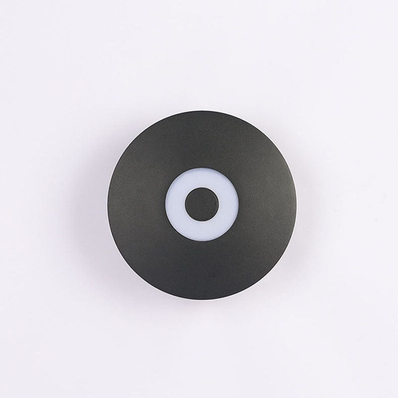 Scandinavian Aluminum Round Shade LED Wall Sconce Lamp
