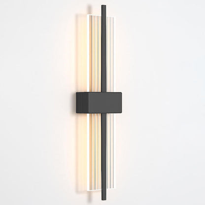 Light Luxury Rectangular Acrylic LED Wall Sconce Lamp