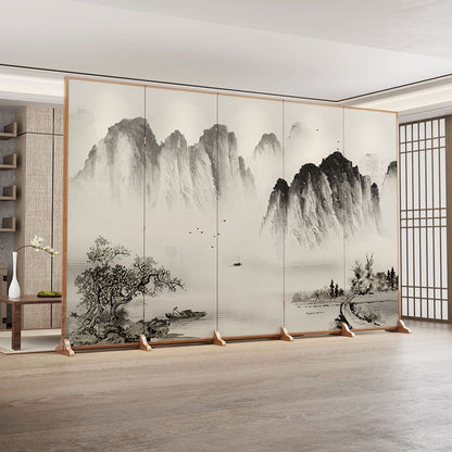 Traditional Wood Solid Wood Room Divider