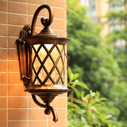 European-style Waterproof LED Outdoor Wall Sconce Lamp