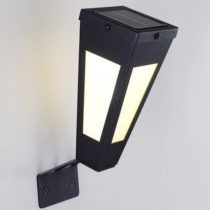 Intelligent Sensor LED Solar Waterproof Wall Sconce Lamp