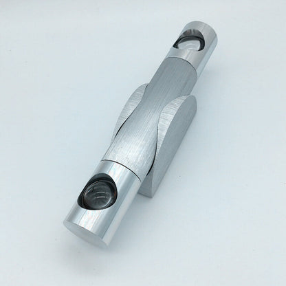 Acrylic Aluminum Cylinder Rotating LED Wall Sconce Lamp