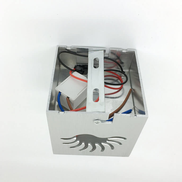 Square Phoenix Tail LED Decorative Wall Sconce Lamp