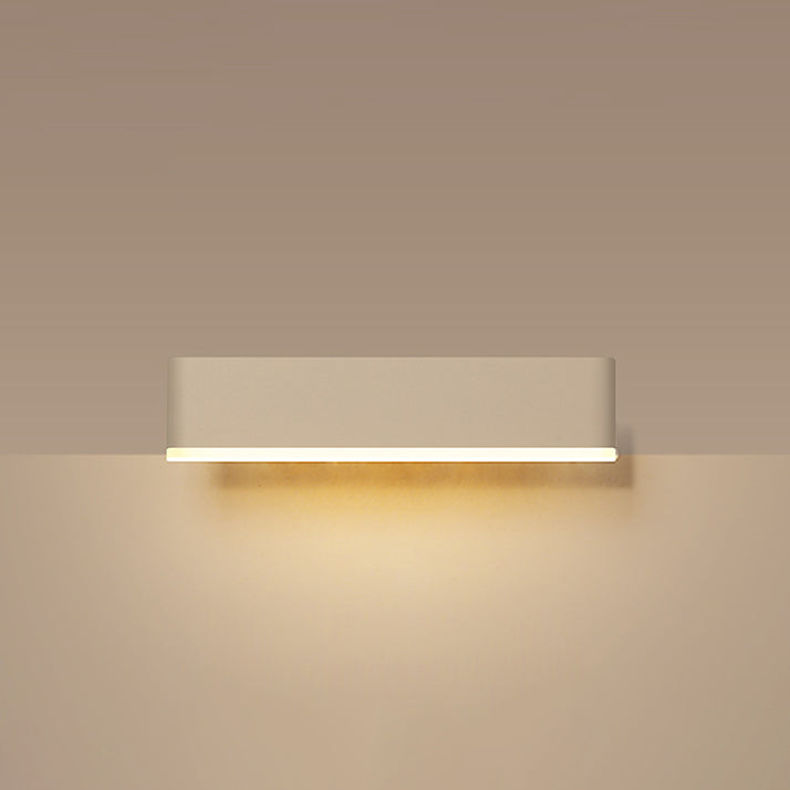 Modern Minimalist Acrylic Cuboid Iron LED Wall Sconce Lamp