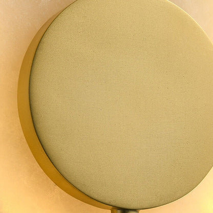 Modern Iron Circle LED Wall Sconce Lamp
