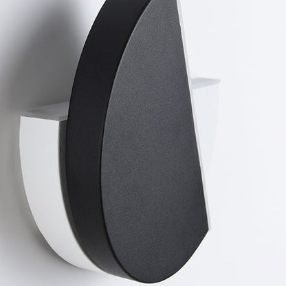 Rotatable Round Iron Acrylic LED Wall Sconce Lamp