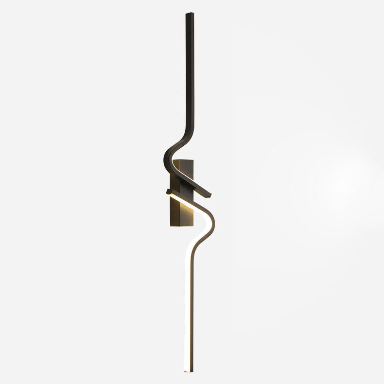 Creative Strip Aluminum Silicon Gel LED Wall Sconce Lamp
