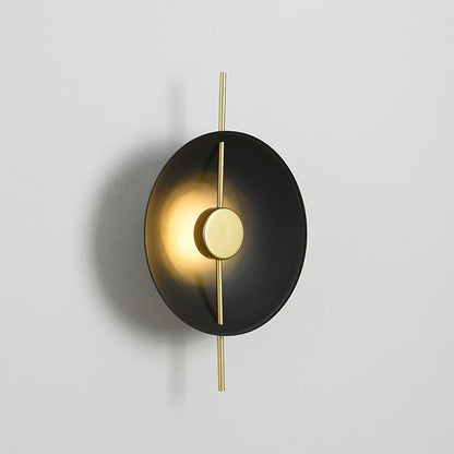 Modern Luxury Iron Round LED Wall Sconce Lamp