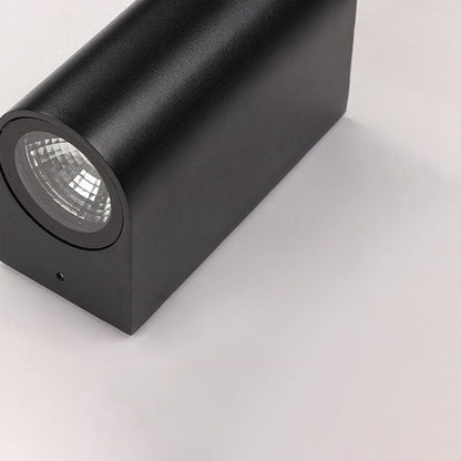 Solid Double-headed LED Outdoor Waterproof Wall Sconce Lamp
