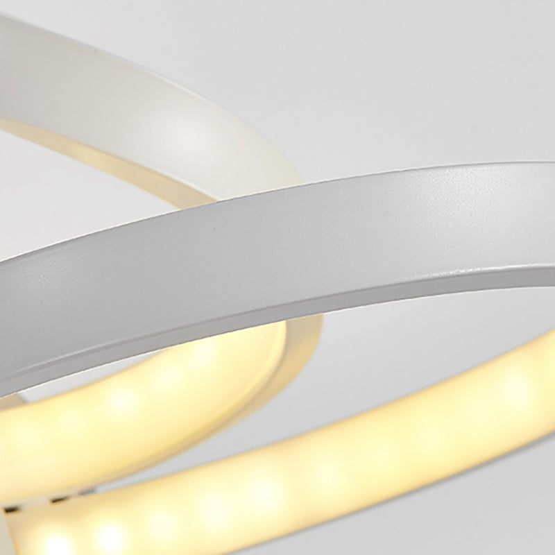 Creative Bar Wave Aluminium Acrylic LED Wall Sconce Lamp