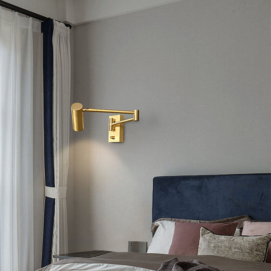 Copper Eye Protection Reading LED Wall Sconce Lamp