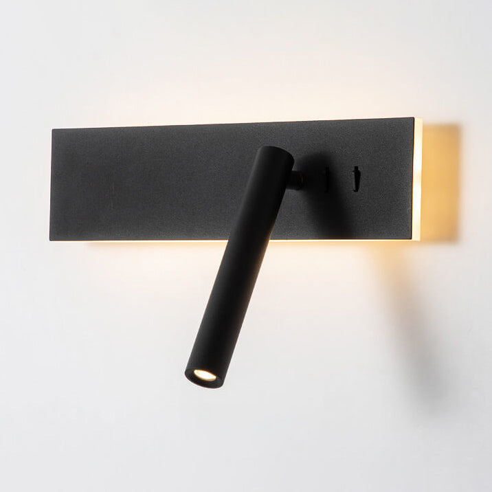 Rectangular Rotating Spotlight LED Wall Sconce Lamp