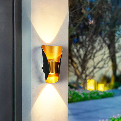 Shape Outdoor Patio Balcony Waterproof LED Wall Sconce Lamp