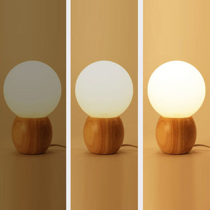 Contemporary Orb Table Lamp