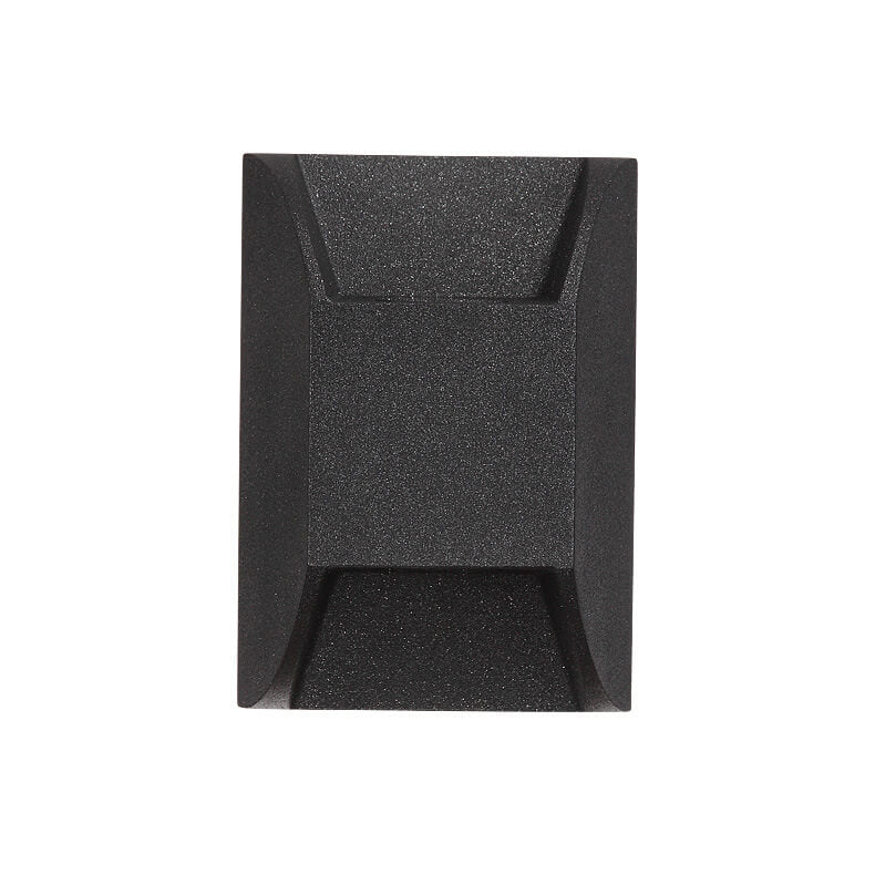Outdoor Square Up and Down Glow LED Wall Sconce Lamp