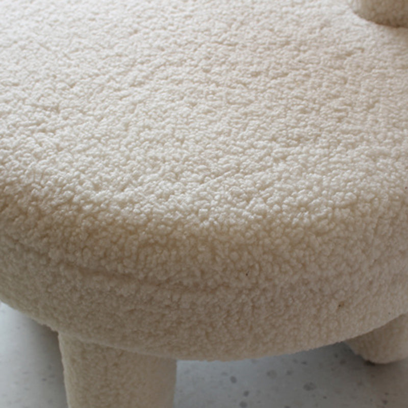 Contemporary Fabric Wood Chair