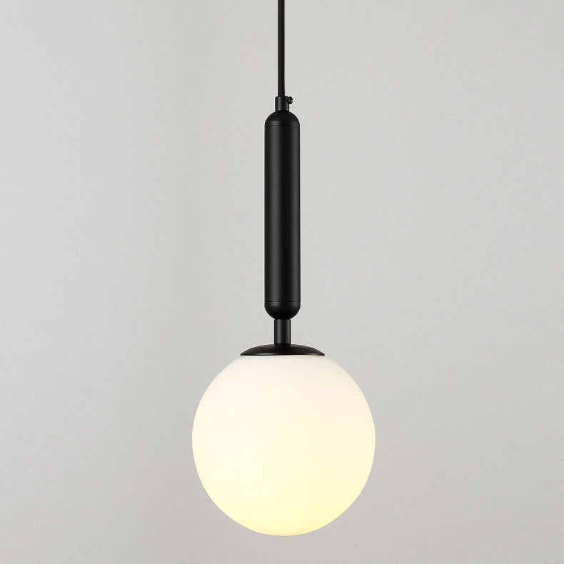Nordic Orb Hardware Glass 1-Light Wall Sconce Lamp